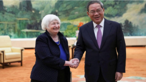 U.S. Treasury Secretary Janet Yellen meets Chinese Premier Li Qiang